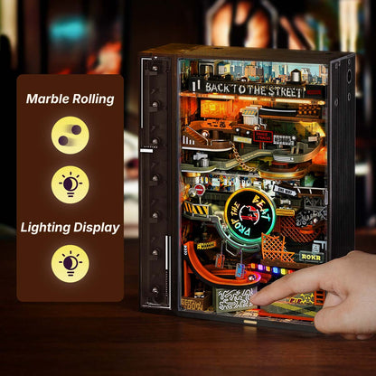 ROKR Hip-Hop Street Marble Run Mechanical 3D Puzzle MR03S