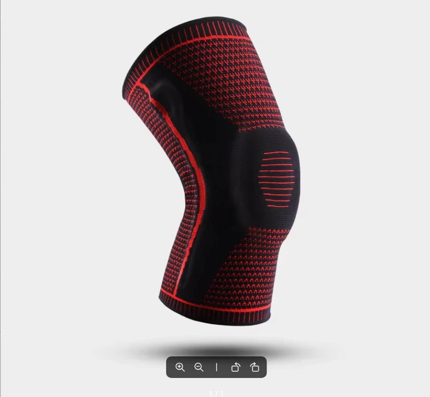 Silicone Knee Pad with Compression