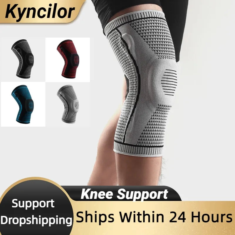 Silicone Knee Pad with Compression