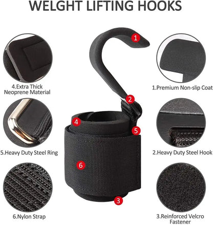 Weight Lifting Hook Straps