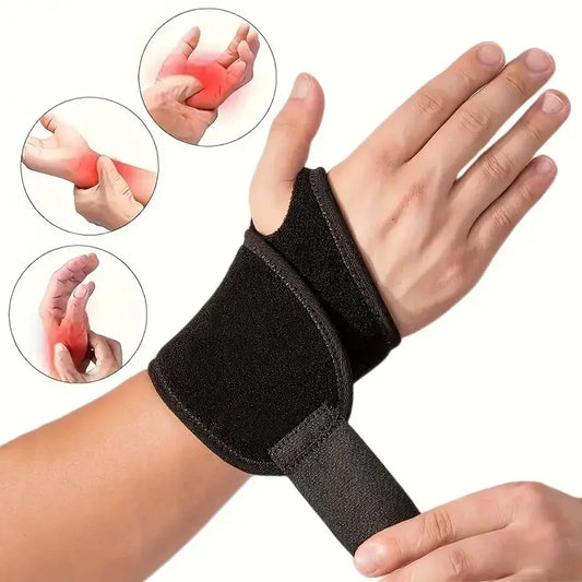 Adjustable Wrist Brace Perfect for Women & Men Support Wrap Strap Hand Carpal Tunnel Brace Fitness Suitable Both Right Left 2026