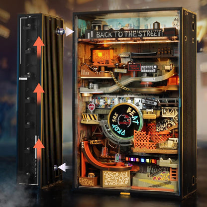 ROKR Hip-Hop Street Marble Run Mechanical 3D Puzzle MR03S